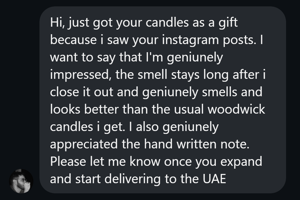 Customer review